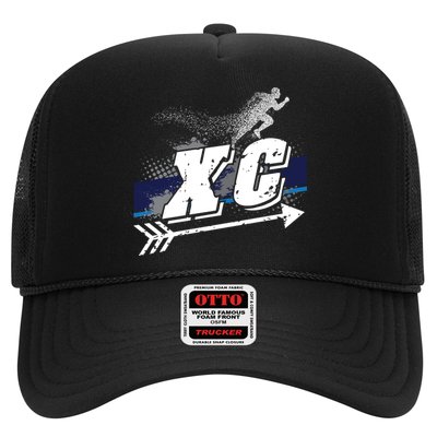Xc Trail Runner Coaches Trainers Team Running Distance Meaningful Gift Hat