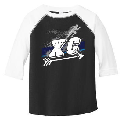 Xc Trail Runner Coaches Trainers Team Running Distance Meaningful Gift Toddler Fine Jersey T-Shirt