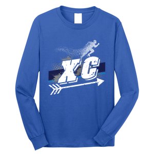 Xc Trail Runner Coaches Trainers Team Running Distance Meaningful Gift Long Sleeve Shirt