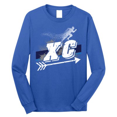 Xc Trail Runner Coaches Trainers Team Running Distance Meaningful Gift Long Sleeve Shirt