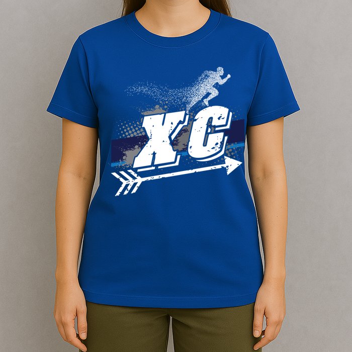 Xc Trail Runner Coaches Trainers Team Running Distance Meaningful Gift T-Shirt