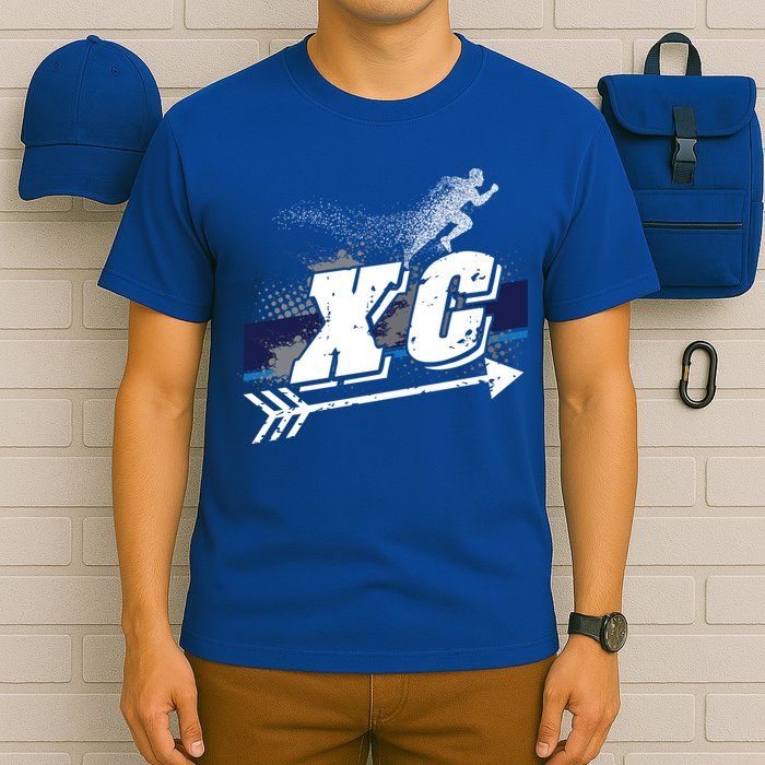 Xc Trail Runner Coaches Trainers Team Running Distance Meaningful Gift T-Shirt