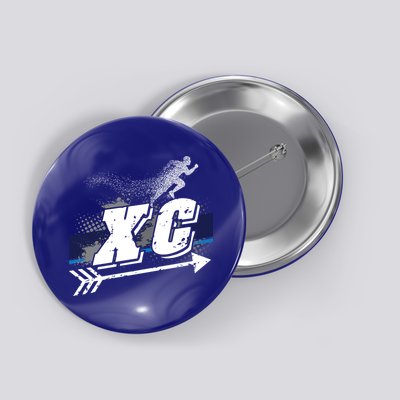 Xc Trail Runner Coaches Trainers Team Running Distance Meaningful Gift Button