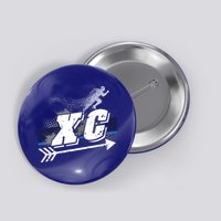 Xc Trail Runner Coaches Trainers Team Running Distance Meaningful Gift Button