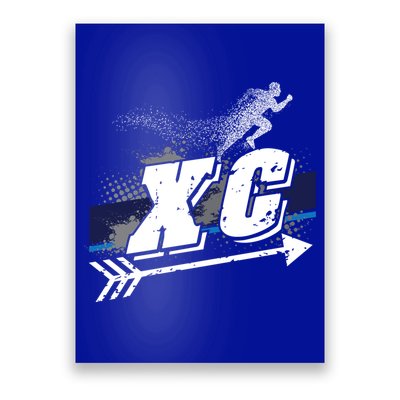 Xc Trail Runner Coaches Trainers Team Running Distance Meaningful Gift Poster