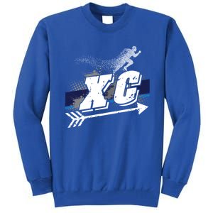 Xc Trail Runner Coaches Trainers Team Running Distance Meaningful Gift Tall Sweatshirt