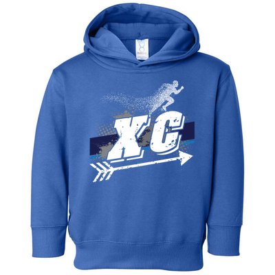 Xc Trail Runner Coaches Trainers Team Running Distance Meaningful Gift Toddler Hoodie
