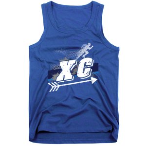 Xc Trail Runner Coaches Trainers Team Running Distance Meaningful Gift Tank Top