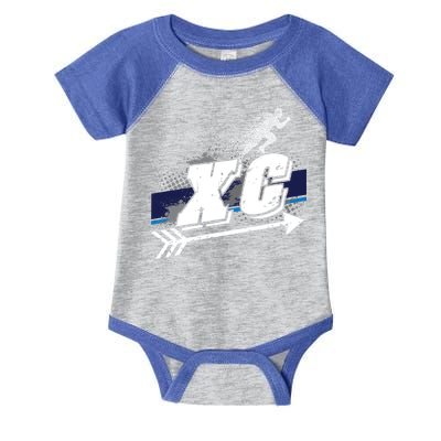Xc Trail Runner Coaches Trainers Team Running Distance Meaningful Gift Infant Baby Jersey Bodysuit
