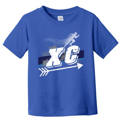 Xc Trail Runner Coaches Trainers Team Running Distance Meaningful Gift Toddler T-Shirt