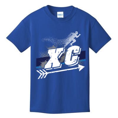 Xc Trail Runner Coaches Trainers Team Running Distance Meaningful Gift Kids T-Shirt