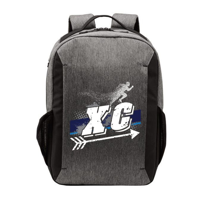 Xc Trail Runner Coaches Trainers Team Running Distance Meaningful Gift Vector Backpack