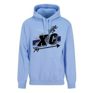 Xc Trail Runner Coaches Trainers Team Running Distance Meaningful Gift Unisex Surf Hoodie