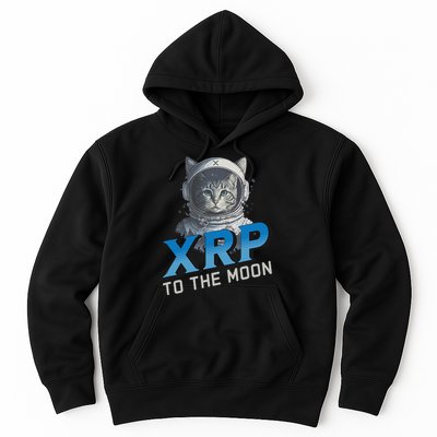 Xrp To The Moon Crypto Merchandise Hoodie