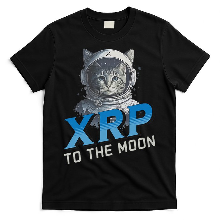 Xrp To The Moon Crypto Merchandise T-Shirt