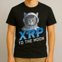 Xrp To The Moon Crypto Merchandise T-Shirt