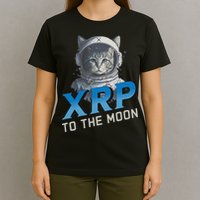 Xrp To The Moon Crypto Merchandise T-Shirt