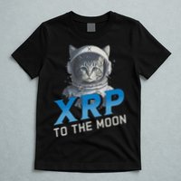 Xrp To The Moon Crypto Merchandise T-Shirt