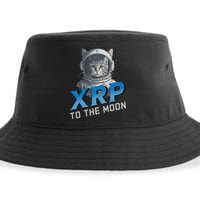 Xrp To The Moon Crypto Merchandise Sustainable Bucket Hat