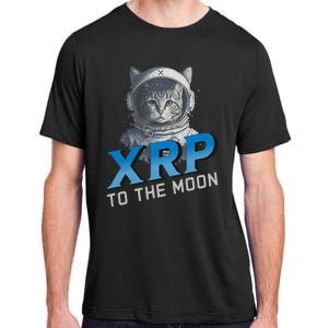 Xrp To The Moon Crypto Merchandise Adult ChromaSoft Performance T-Shirt