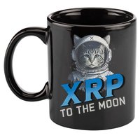 Xrp To The Moon Crypto Merchandise 11oz C Handle Ceramic Mug