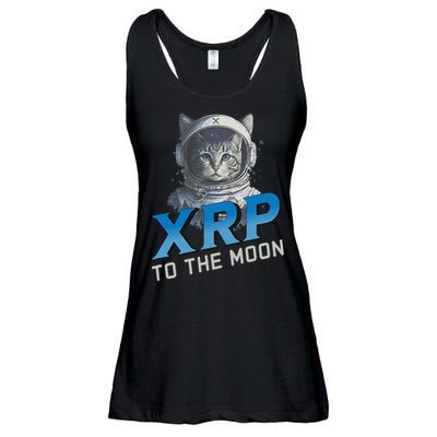 Xrp To The Moon Crypto Merchandise Ladies Essential Flowy Tank