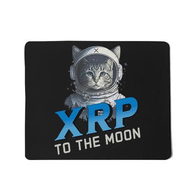 Xrp To The Moon Crypto Merchandise Mousepad