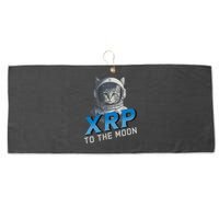 Xrp To The Moon Crypto Merchandise Large Microfiber Waffle Golf Towel