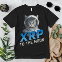 Xrp To The Moon Crypto Merchandise Premium T-Shirt
