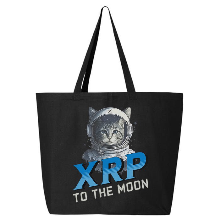 Xrp To The Moon Crypto Merchandise 25L Jumbo Tote