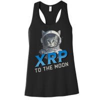 Xrp To The Moon Crypto Merchandise Women's Racerback Tank