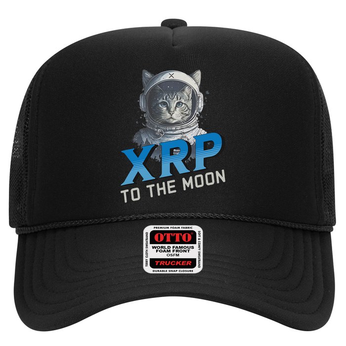 Xrp To The Moon Crypto Merchandise Hat