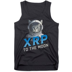 Xrp To The Moon Crypto Merchandise Tank Top