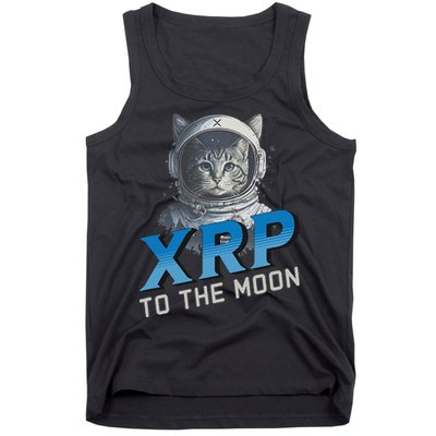 Xrp To The Moon Crypto Merchandise Tank Top