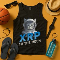 Xrp To The Moon Crypto Merchandise Tank Top
