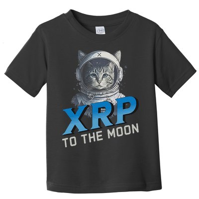 Xrp To The Moon Crypto Merchandise Toddler T-Shirt