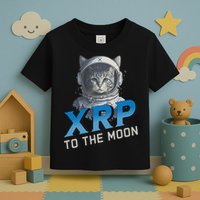 Xrp To The Moon Crypto Merchandise Toddler T-Shirt
