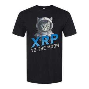 Xrp To The Moon Crypto Merchandise Softstyle CVC T-Shirt