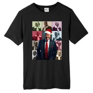 Xmas Trump Trump For President Trump Christmas Tall Fusion ChromaSoft Performance T-Shirt