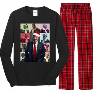 Xmas Trump Trump For President Trump Christmas Long Sleeve Pajama Set