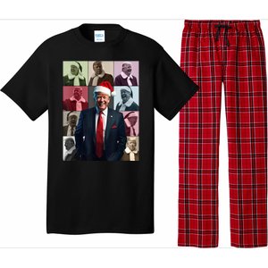 Xmas Trump Trump For President Trump Christmas Pajama Set