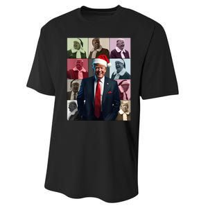 Xmas Trump Trump For President Trump Christmas Performance Sprint T-Shirt