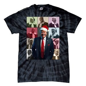 Xmas Trump Trump For President Trump Christmas Tie-Dye T-Shirt