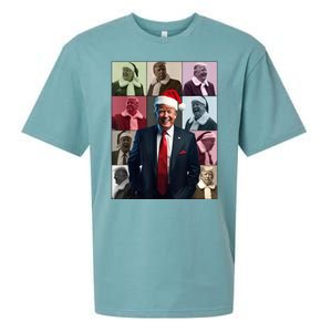 Xmas Trump Trump For President Trump Christmas Sueded Cloud Jersey T-Shirt