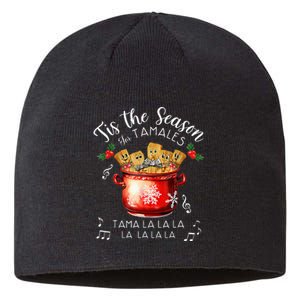 Xmas Tis The Season For Tamales Christmas Mexican Food Sustainable Beanie