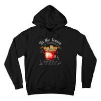 Xmas Tis The Season For Tamales Christmas Mexican Food Tall Hoodie