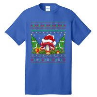 Xmas Tree Ugly Santa Hat Mushroom Christmas Funny Gift Tall T-Shirt