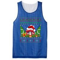 Xmas Tree Ugly Santa Hat Mushroom Christmas Funny Gift Mesh Reversible Basketball Jersey Tank