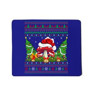 Xmas Tree Ugly Santa Hat Mushroom Christmas Funny Gift Mousepad