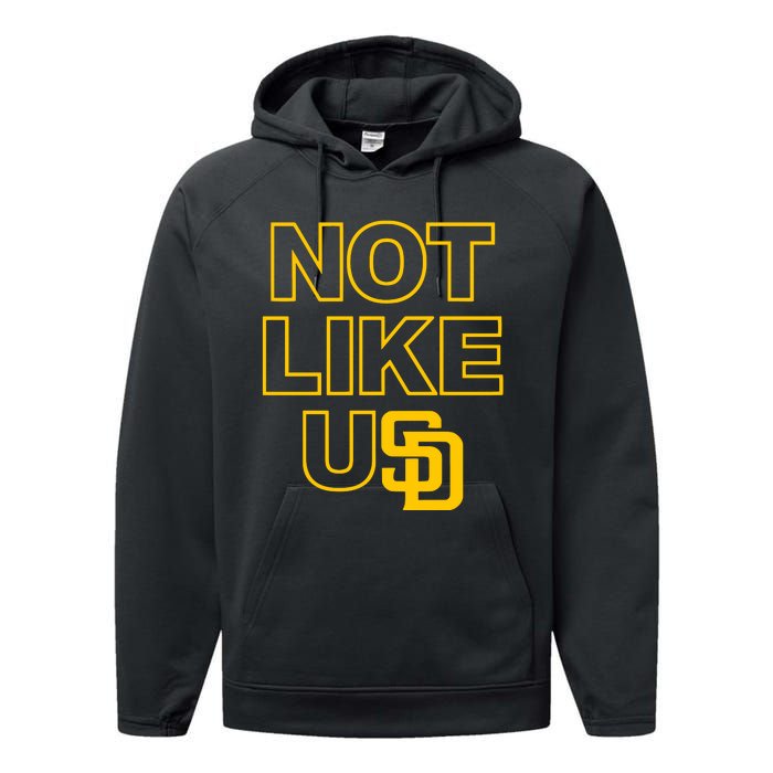 Xavier The Xman Not Like Usd Performance Fleece Hoodie